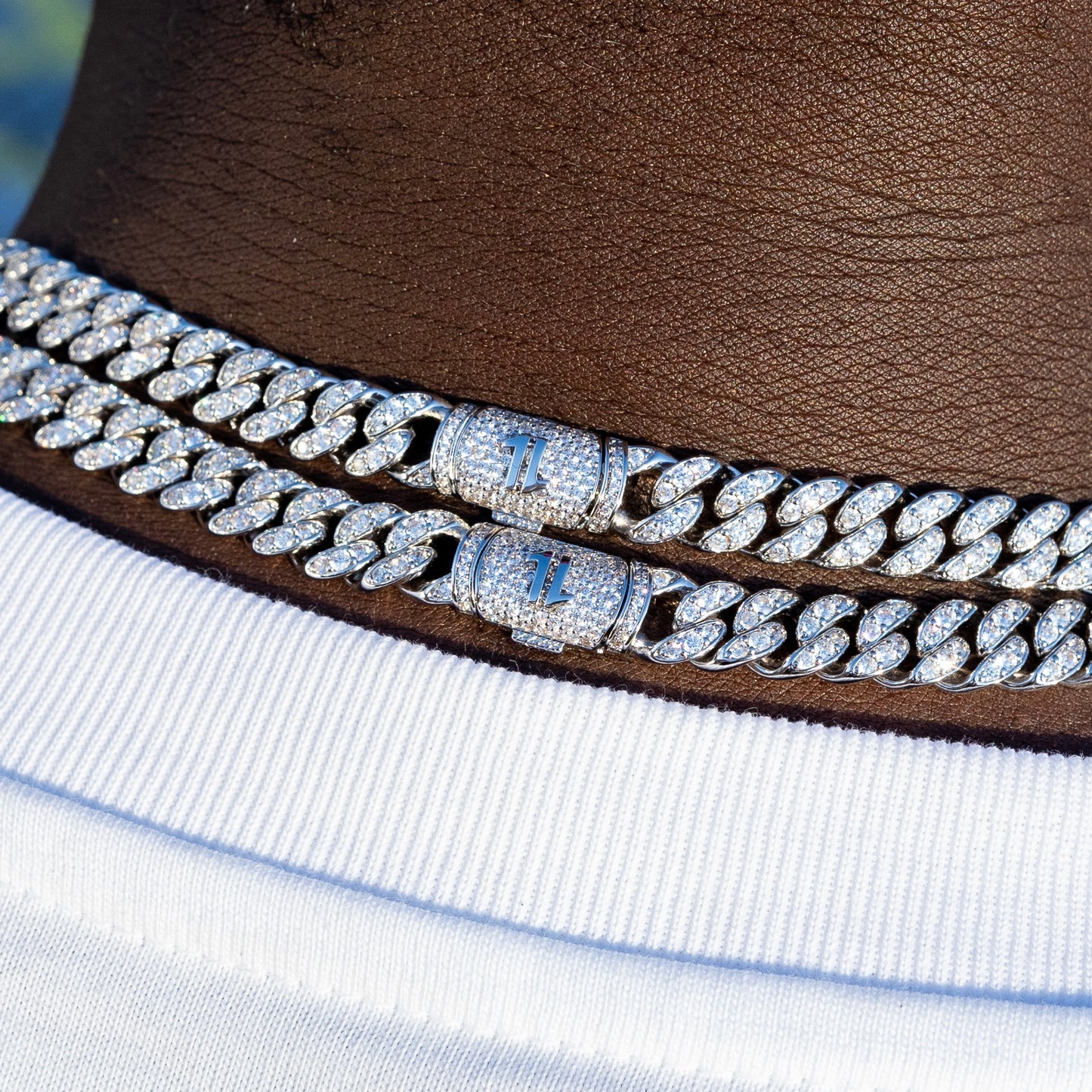 Diamond Cuban Chain - 8mm