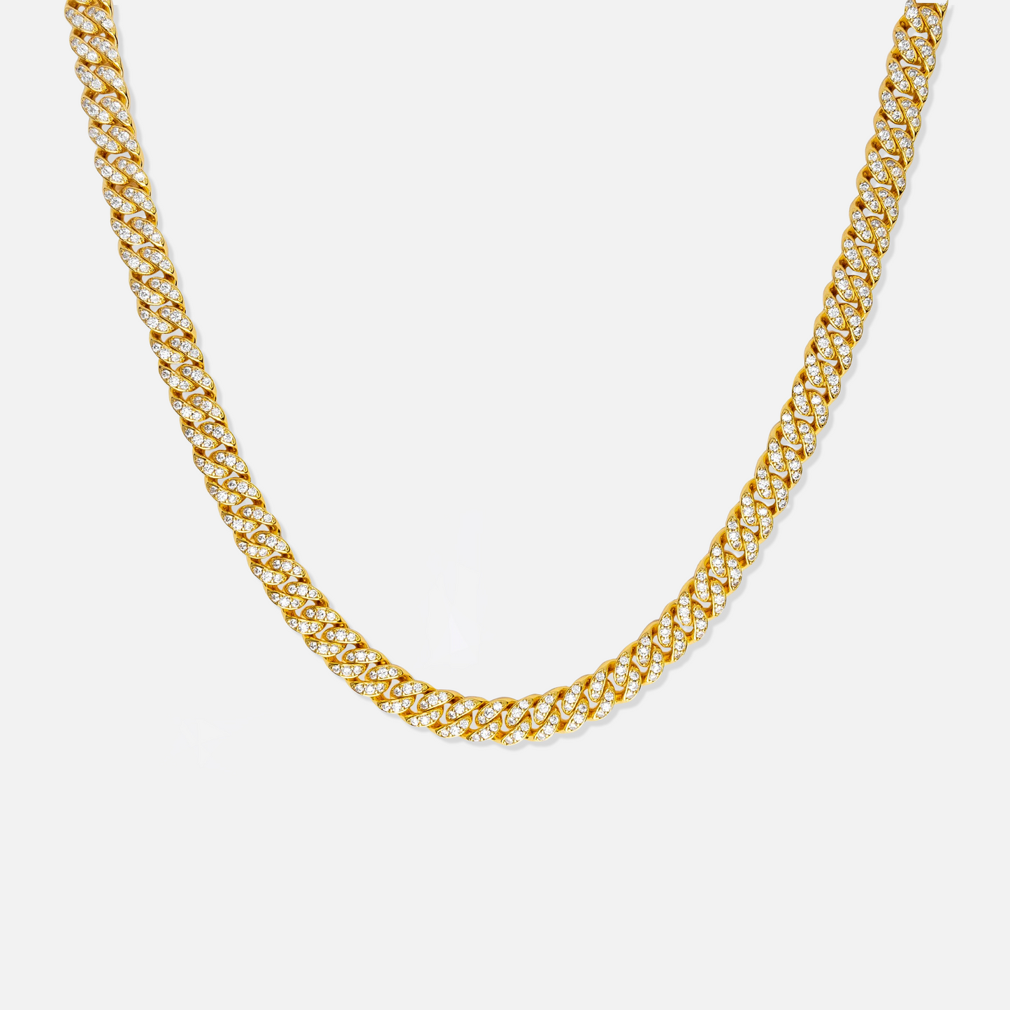 Diamond Cuban Chain - 8mm