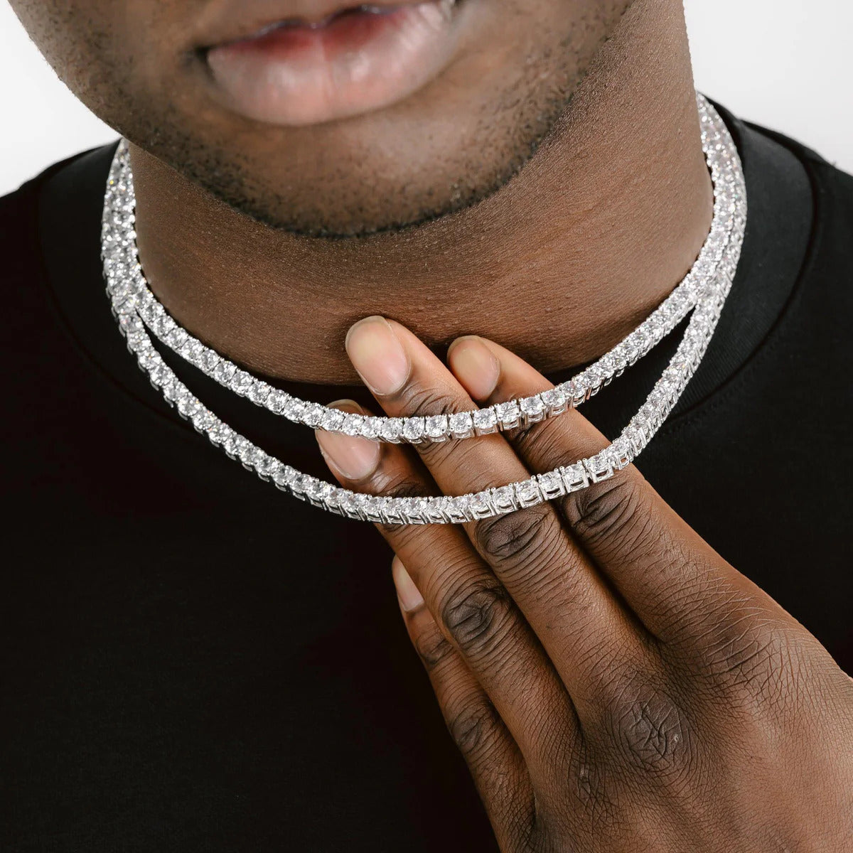 Moissanite Tennis Chain - 5mm