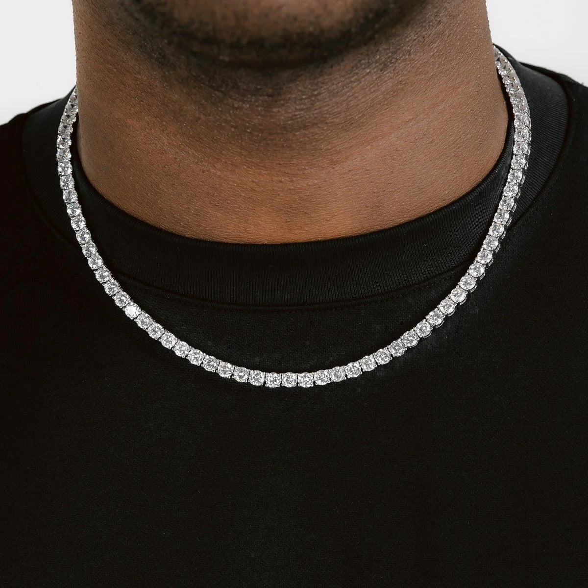 Moissanite Tennis Chain - 5mm