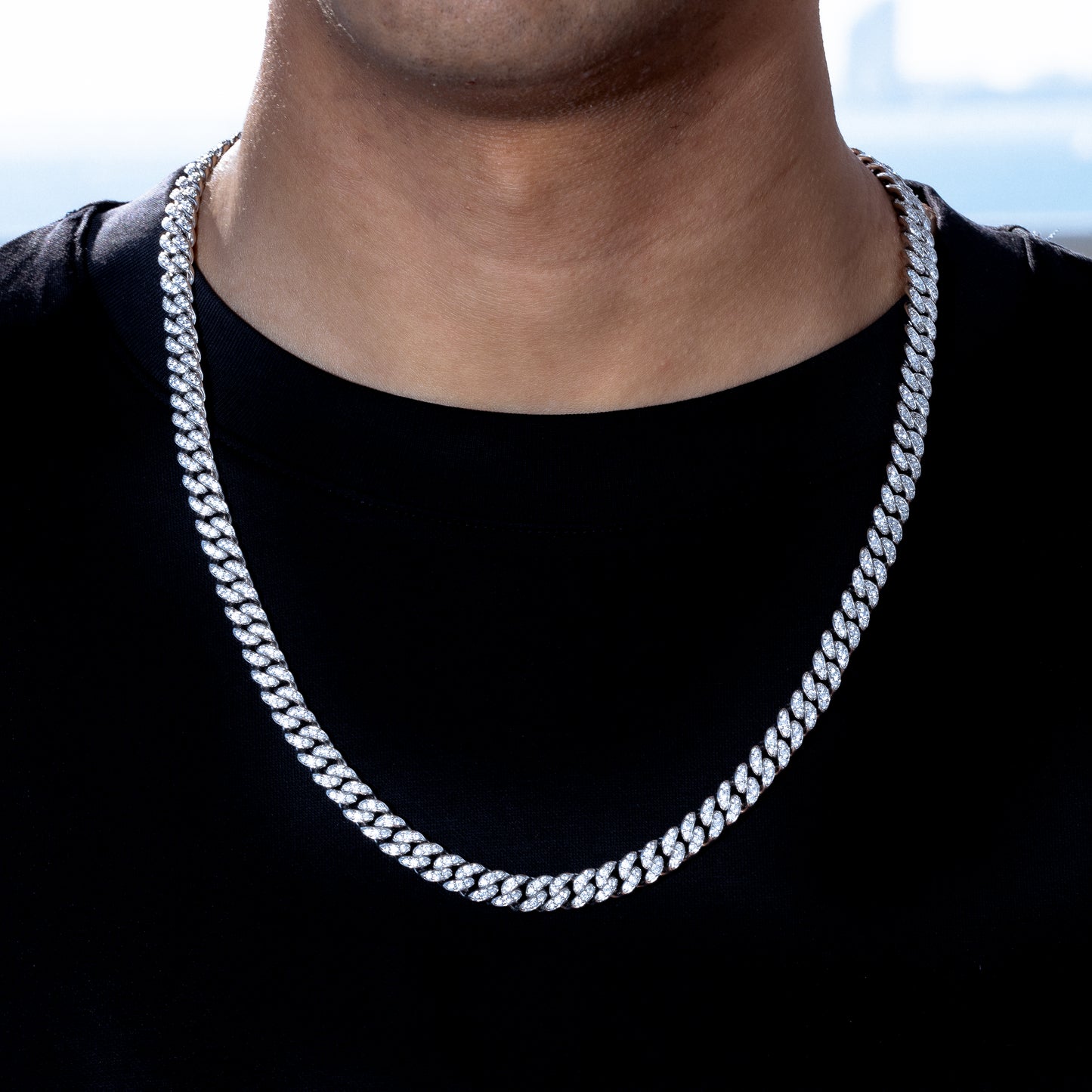 Diamond Cuban Chain - 8mm