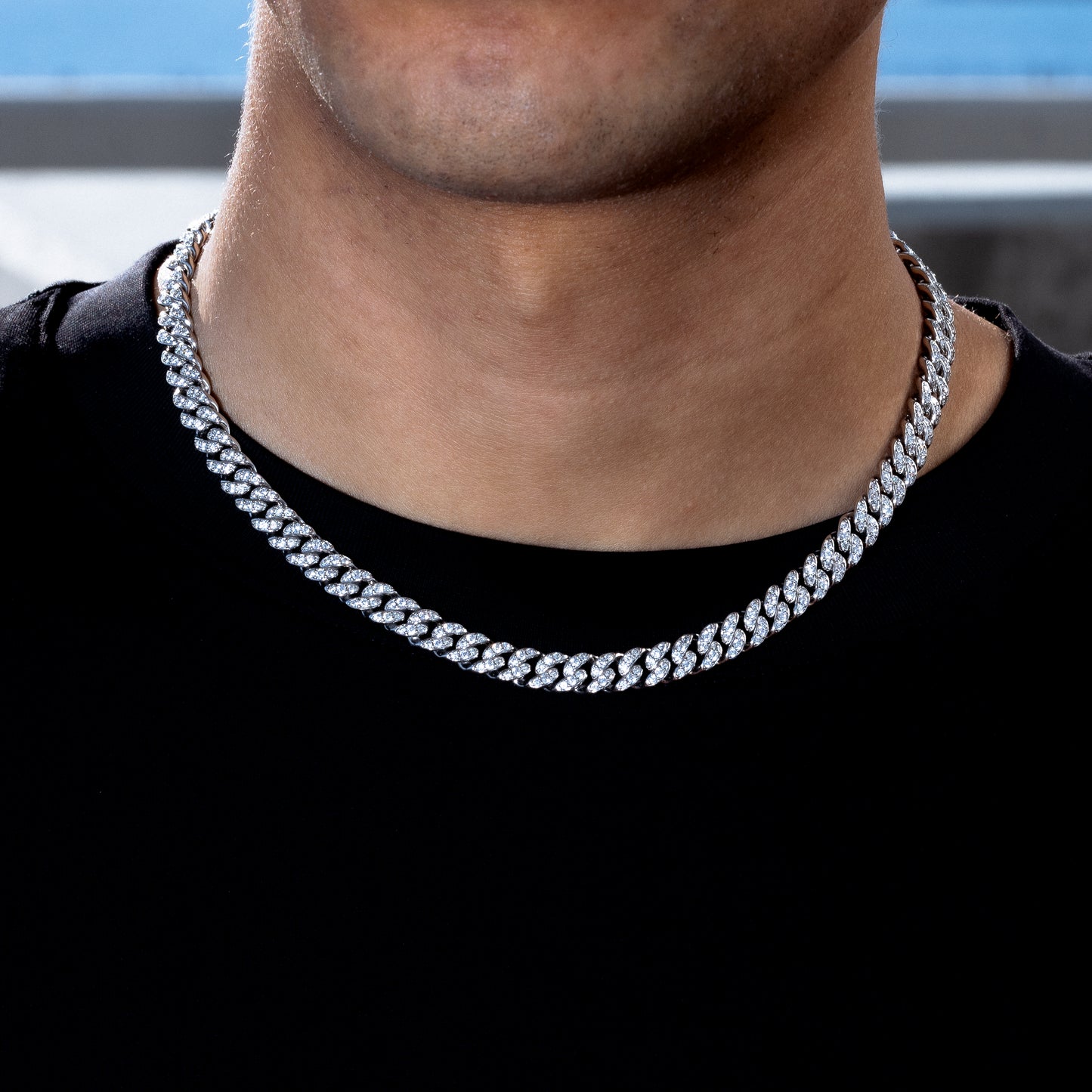 Diamond Cuban Chain - 8mm