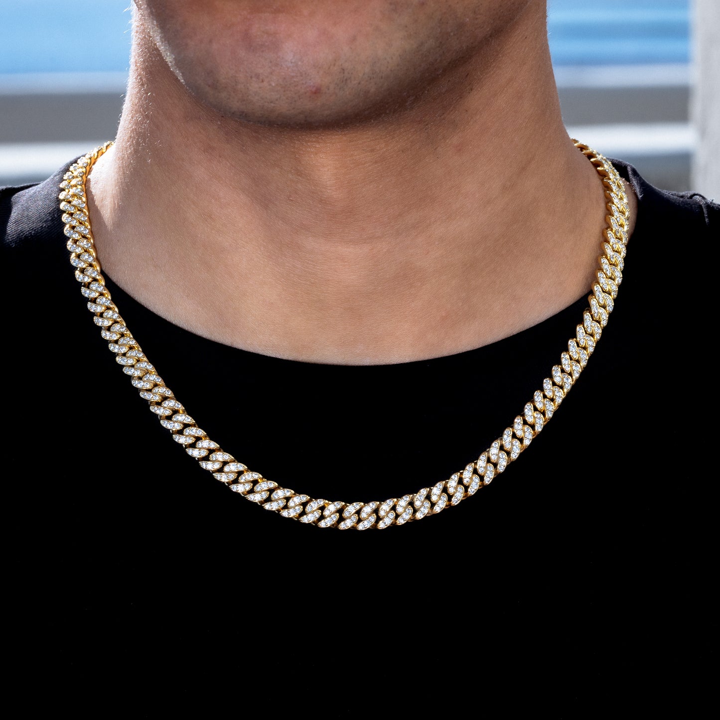 Diamond Cuban Chain - 8mm