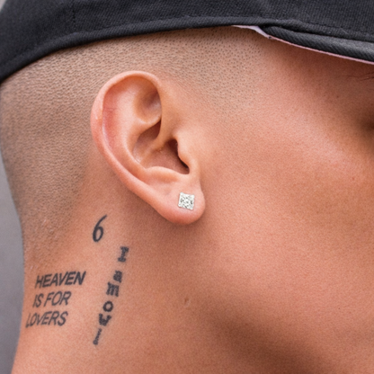 925 Diamond Earrings