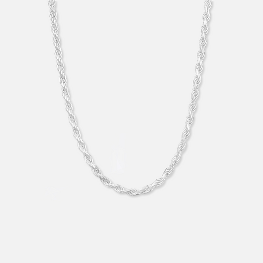 925 Rope Chain - 4mm