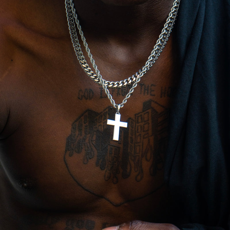 Colgante "White Cross"