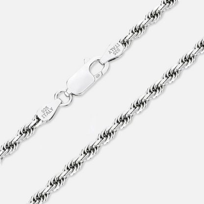 925 Rope Chain - 2mm