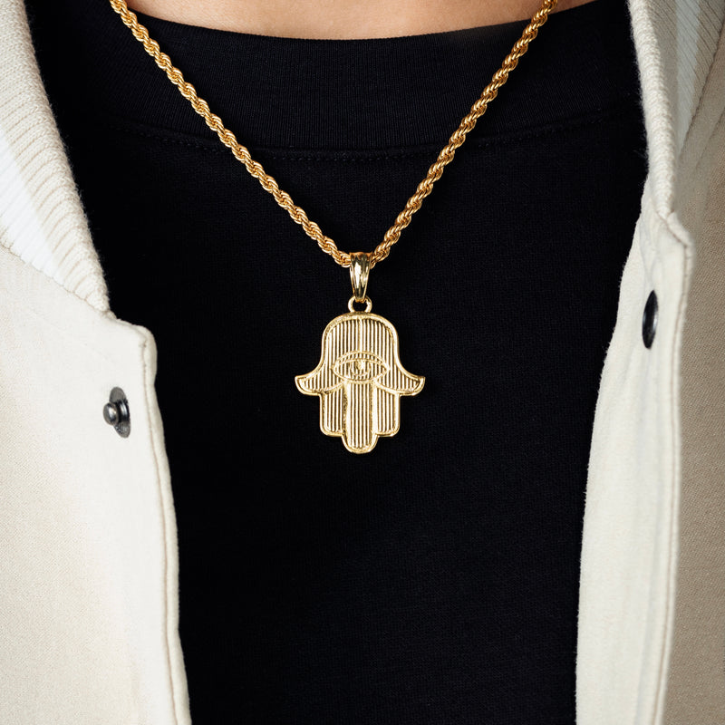 Colgante "Gold Hamsa"