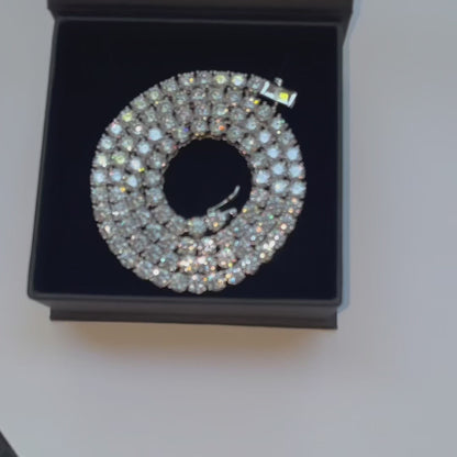 Moissanite Tennis Chain - 5mm