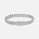 Moissanite Diamond Prong Cuban Bracelet - 8mm