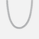 Moissanite Diamond Prong Cuban Chain - 8mm