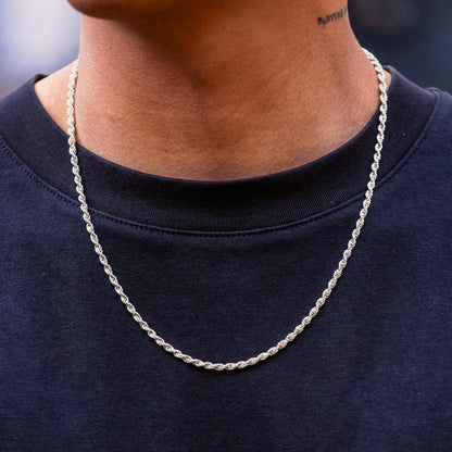 925 Rope Chain - 3mm
