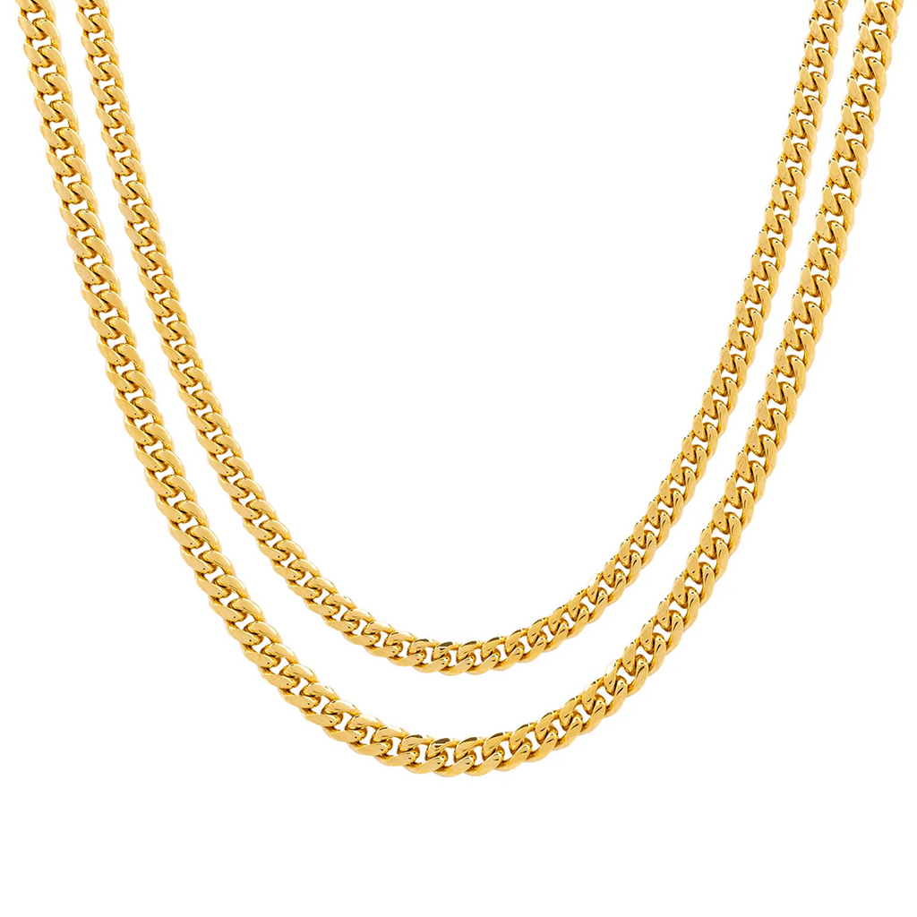 Set Cadena Miami Cuban Link 6mm