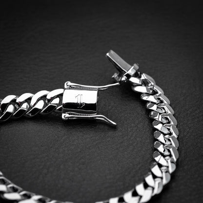 Pulsera "Diamond Cuban" 8mm