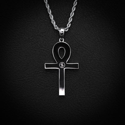 Colgante "White Diamond Ankh"