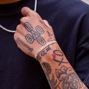 Pulsera "Cuban Link 925" 5mm