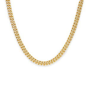 Cadena "Diamond Cuban Link" 8mm