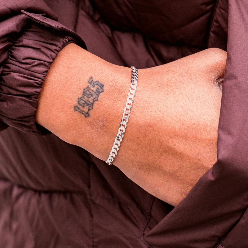 Pulsera "Miami Cuban Link 925" 5mm